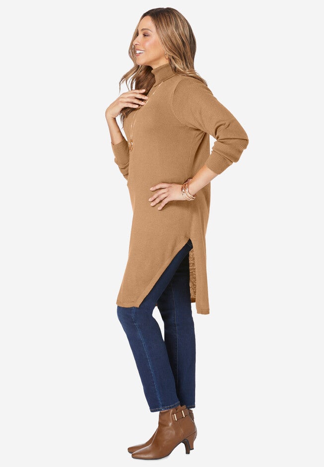 Cashmere Mega Tunic, , alternate image number null