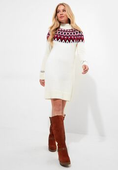 Fairisle Sweater Dress