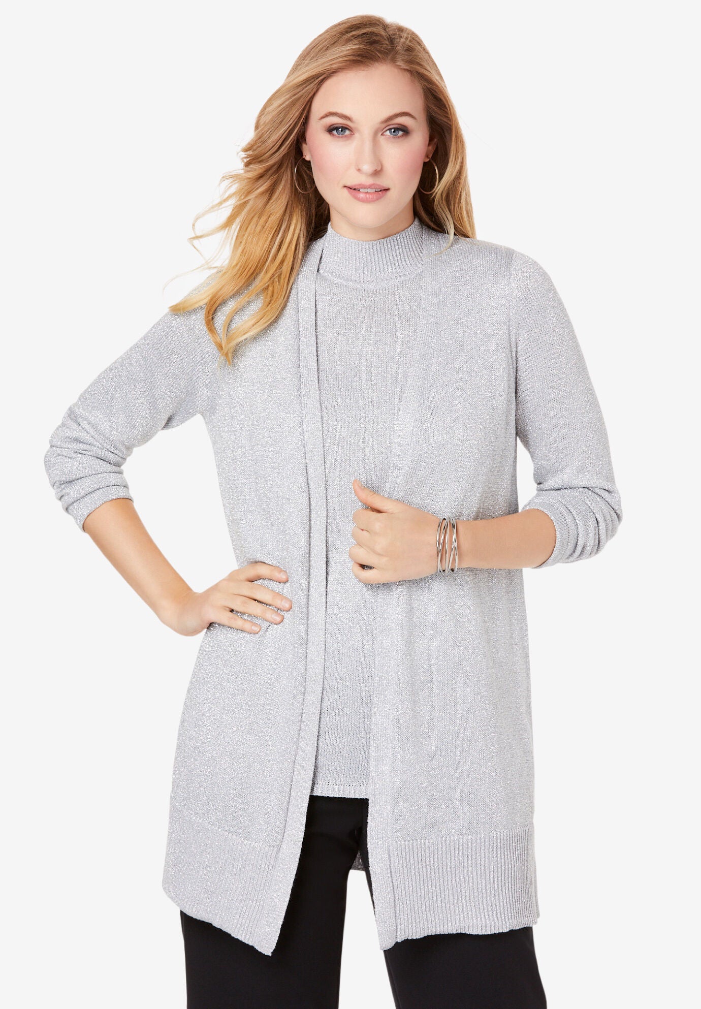 roamans cardigan sweaters