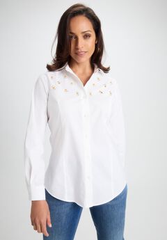 Stretch Poplin Shirt