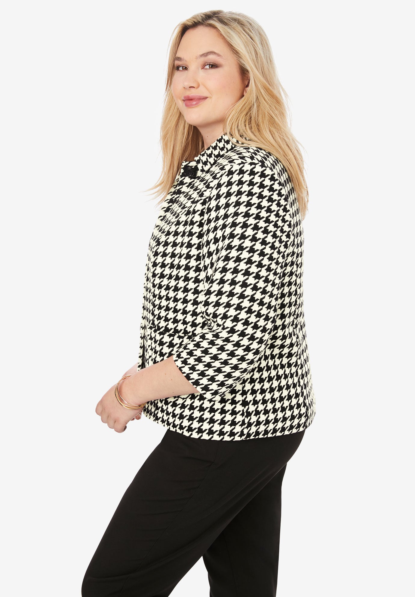 Cropped Blazer, , alternate image number 2