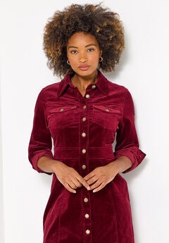 Plus Size Burgundy Dresses