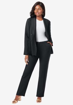 2-Piece Double-Breasted Pantsuit