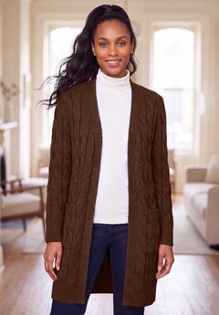 Cable Duster Sweater