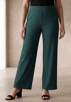 Plus Size Flowy Trousers