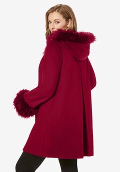 Women S Plus Size Faux Fur Jackets Roaman S