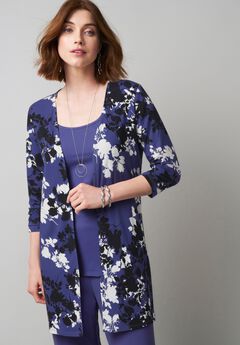 Everyday Stretch Knit Open Front Cardigan