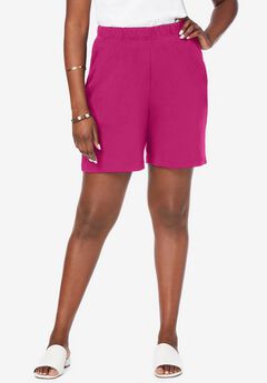 Plus Size Pull On Shorts