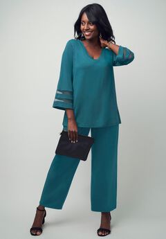 Plus Size Casual Summer V-Neck Tops