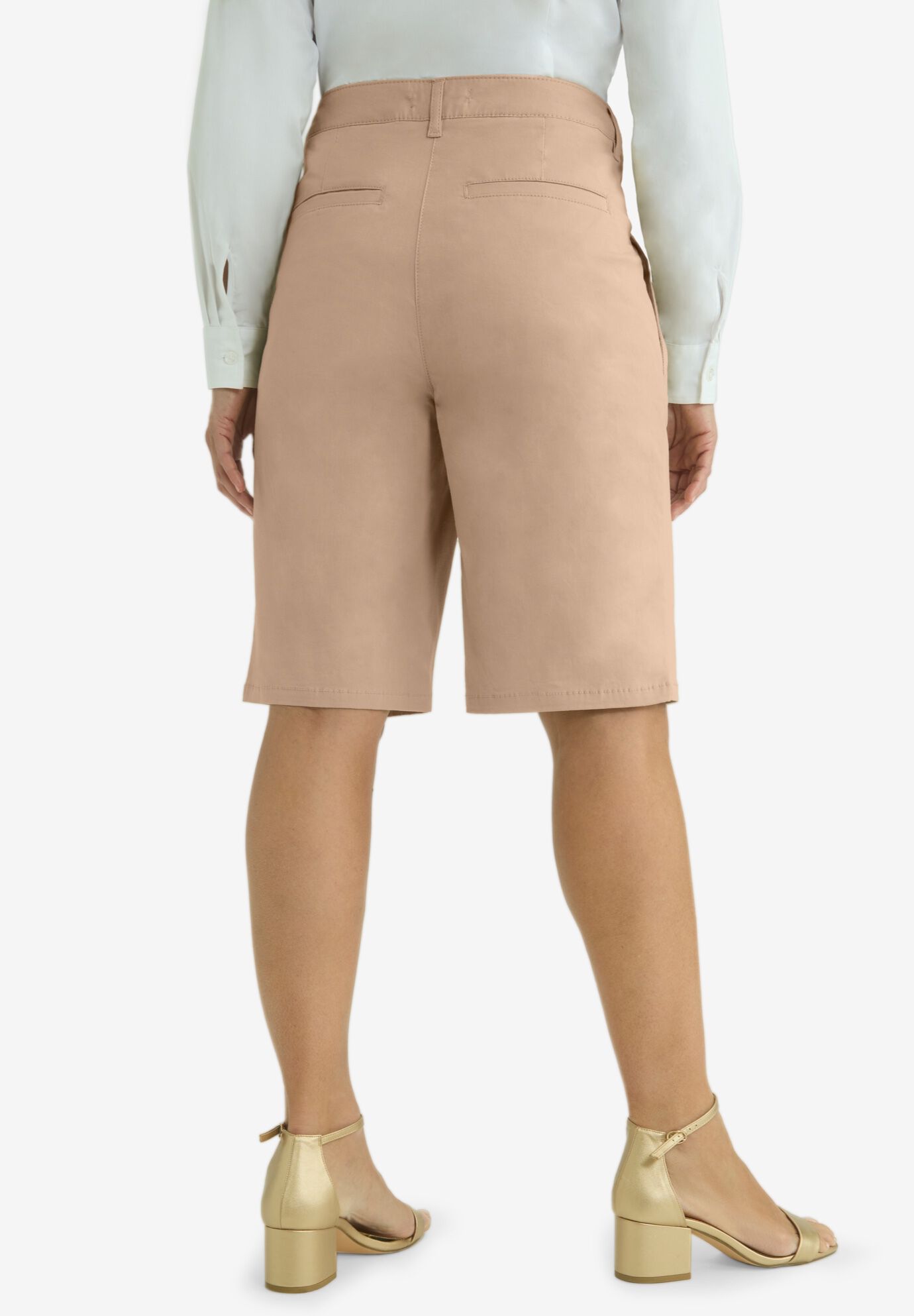 Stretch Chino Short, NEW KHAKI, on-hover image number 1