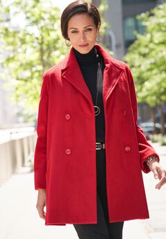 A-Line Wool Peacoat
