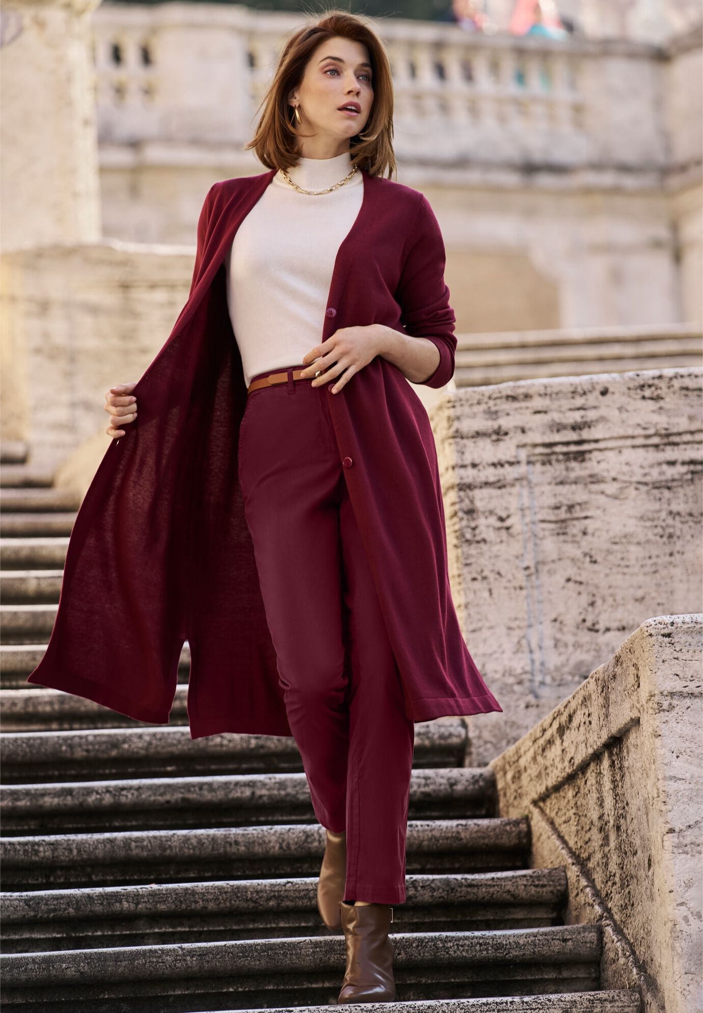 Fine Gauge Duster Cardigan