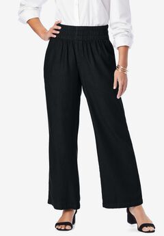 Plus Size Wide Leg Jeans