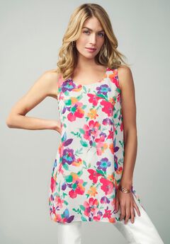 Georgette Tunic Tank
