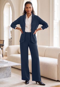 Cable Blazer Sweater