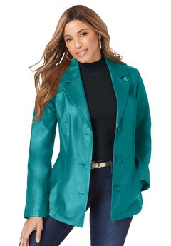 Plus Size Long Blazers For Women