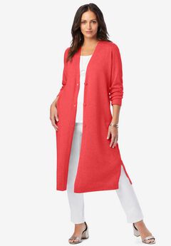 Fine Gauge Duster Cardigan