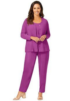 4-Piece Stretch Knit Wardrober