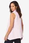 Poplin Sleeveless Shirt, , alternate image number null