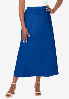 Plus Size Stretch Skirts