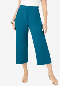 Plus Size Summer Crop Pants