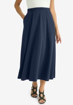 Soft Ease Midi Skirt