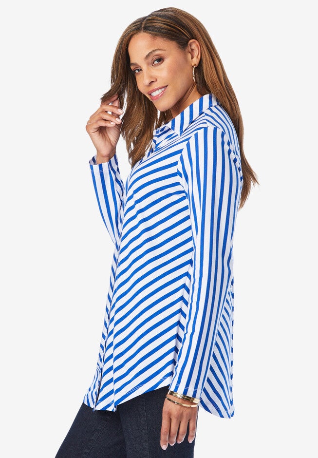 Boyfriend Shirt Tunic, , alternate image number null
