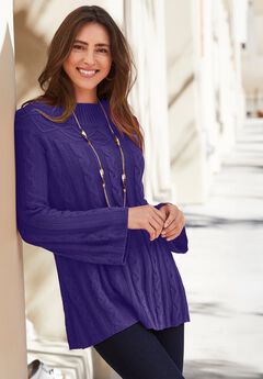 Cable Sweater Tunic