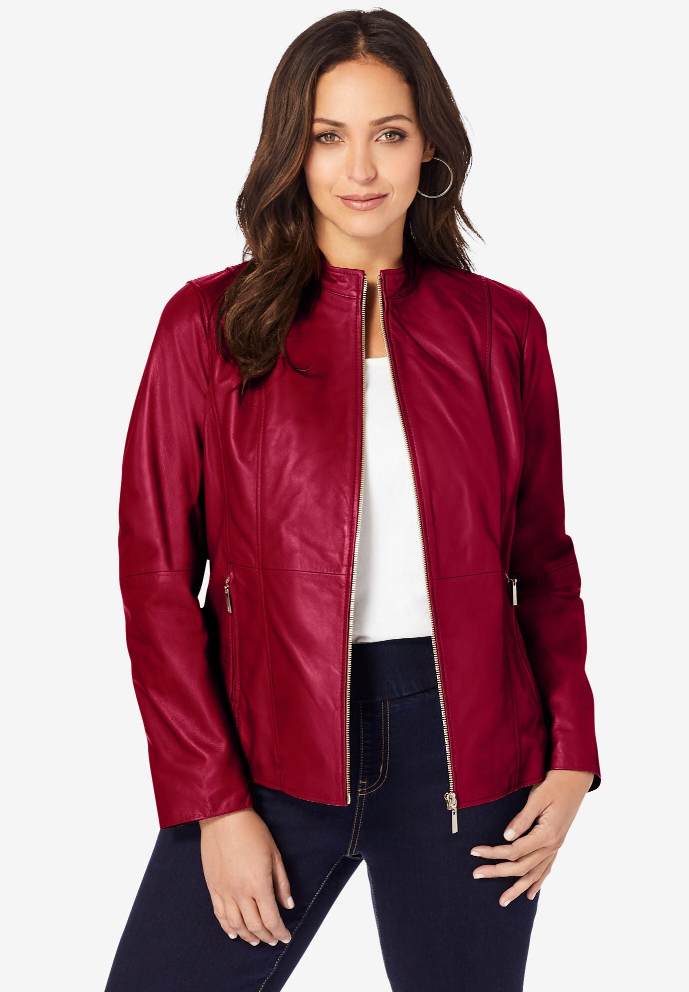 roamans leather coats