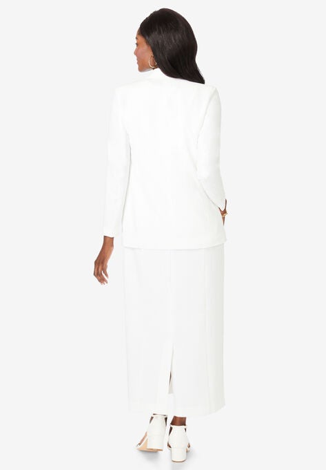 Single Breasted Maxi Jacket Dress, , on-hover image number null