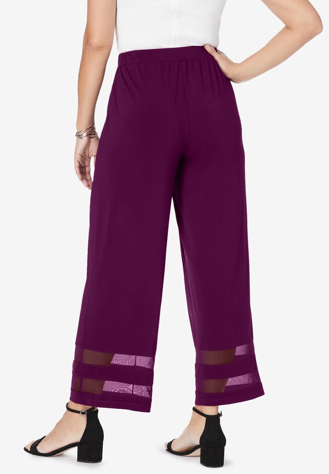 Knit Illusion Pant, , on-hover image number null