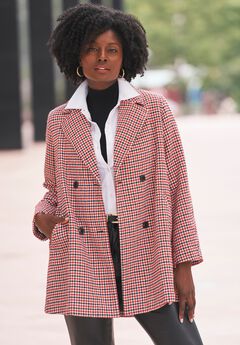 A-Line Wool Peacoat