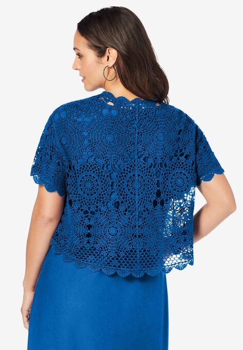 Crochet Shrug, , on-hover image number null