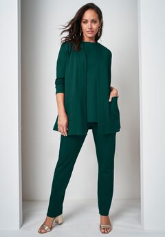 3 Piece Ponte Pant Set