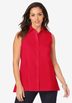 Plus Size Sleeveless T Shirts