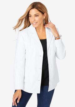 Leather Blazer