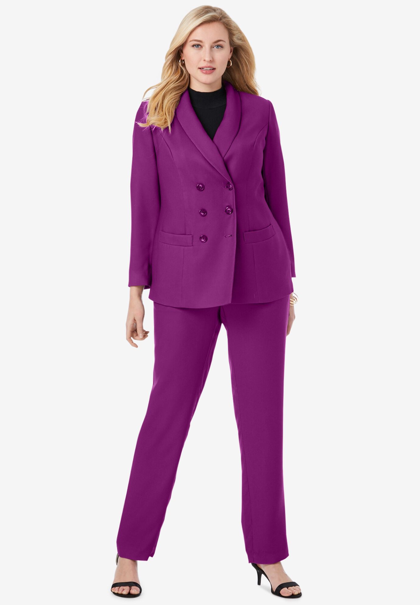 roamans dressy pant suits