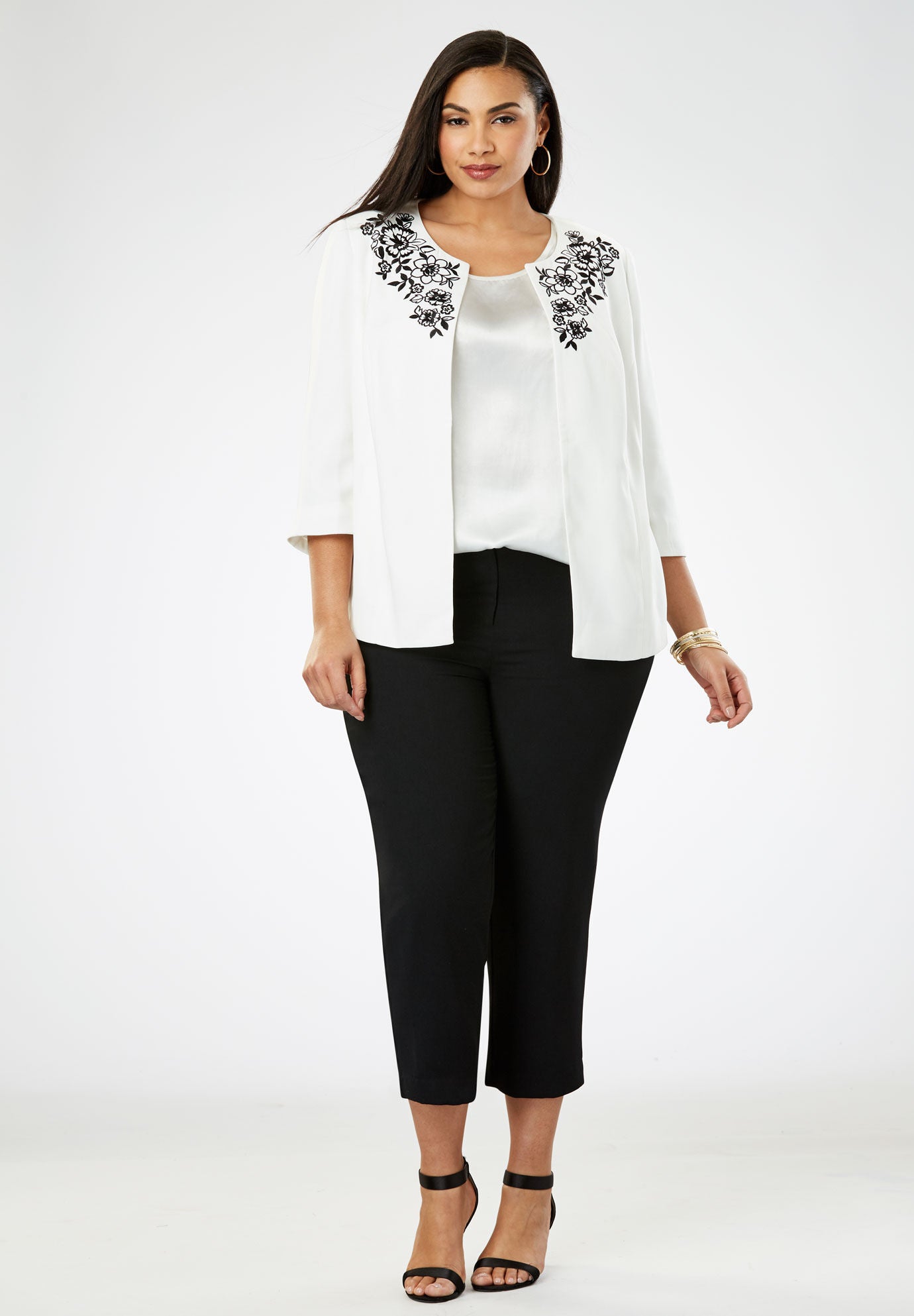 roamans plus size pant suits
