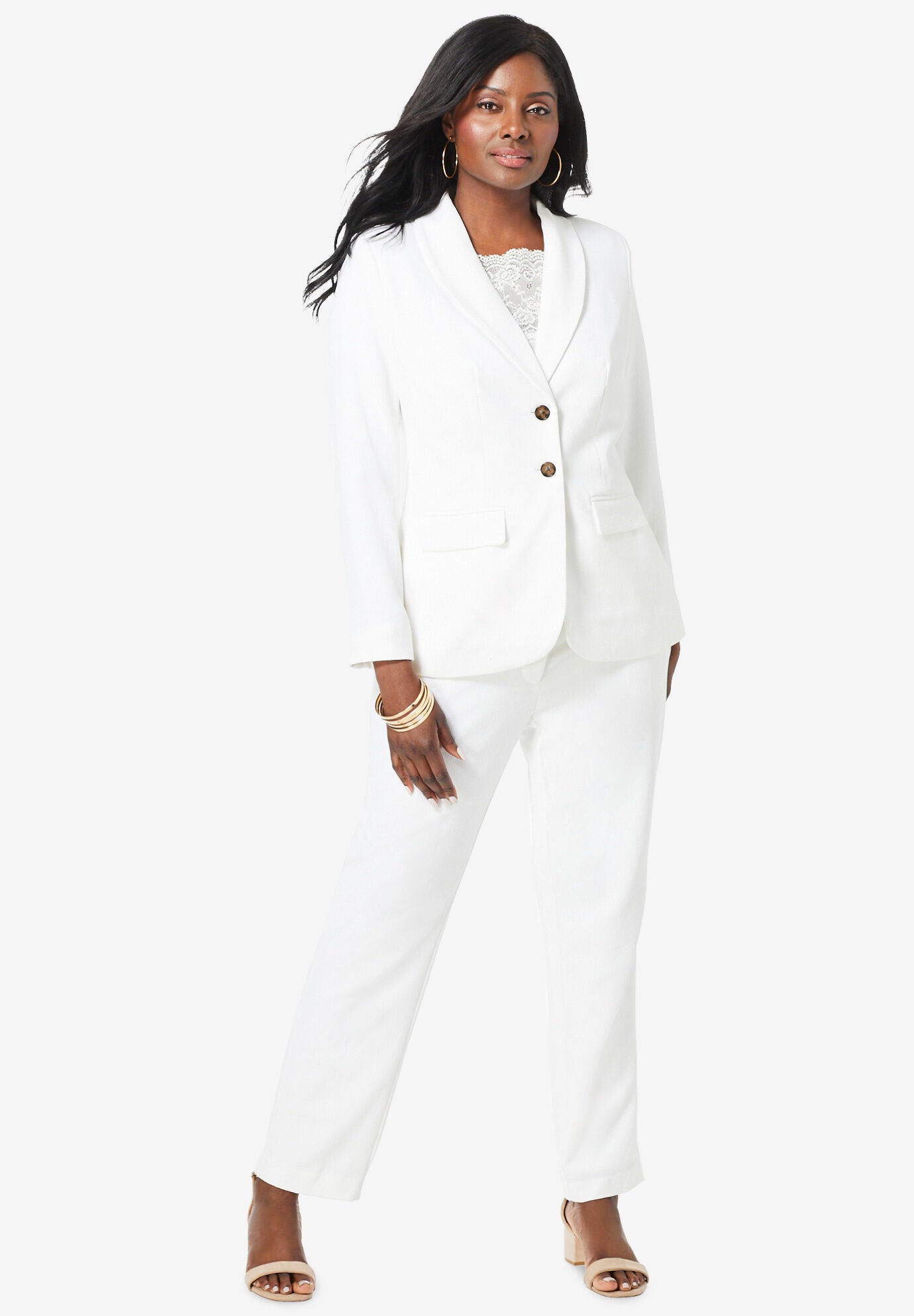 roamans dressy pant suits