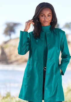 Womens Plus Leather Coats