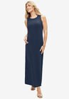 Single Breasted Maxi Jacket Dress, , alternate image number null