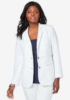 Plus Size Tailored Blazers