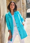 Long Denim Jacket, , alternate image number null