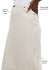 True Fit Denim Short Skirt, , alternate image number null