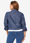Chambray Moto Jacket, , on-hover image number null