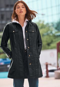 Long Leather Jacket