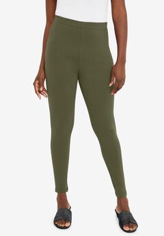 Plus Size Green Pants For Women
