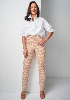 Plus Size Black And White Pants
