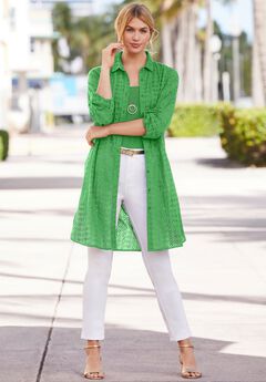 Eyelet Mega Tunic