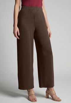Everyday Stretch Knit Wide Leg Pant
